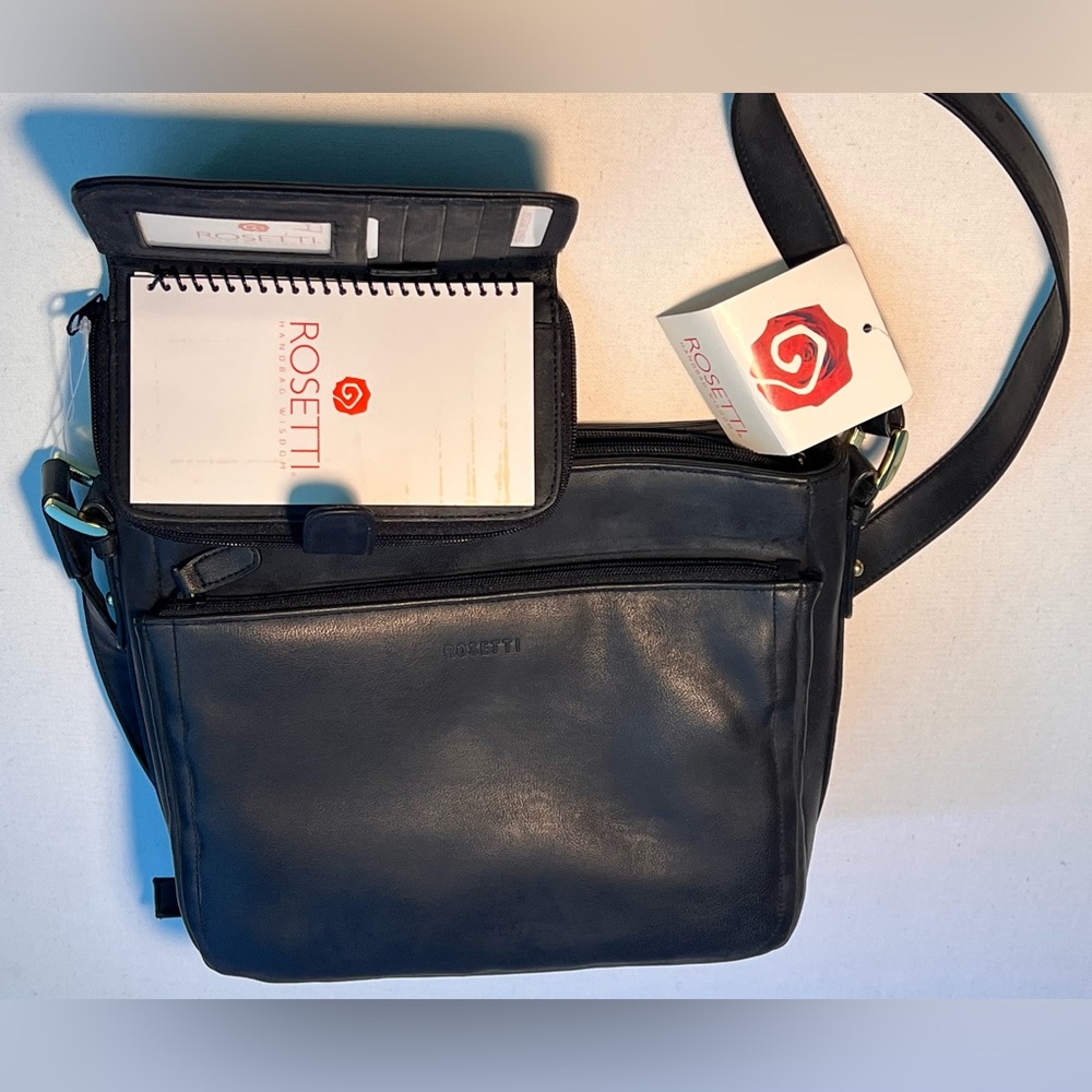 Rosetti Black Crossbody Bag + Small Purse (2 piece set) | NWT